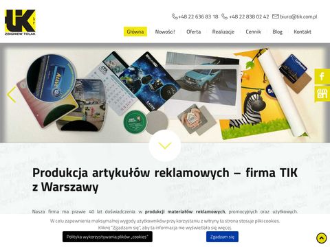 Tik.com.pl deski z klipem