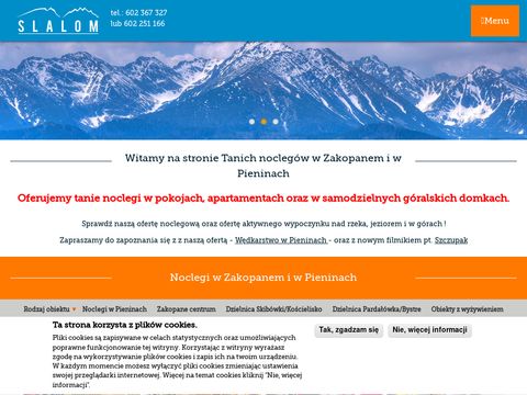 Zakopane-slalom.pl tanie noclegi