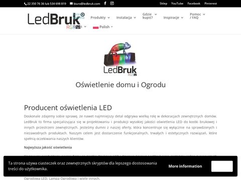 Ledbruk.com - oprawa najazdowa LED