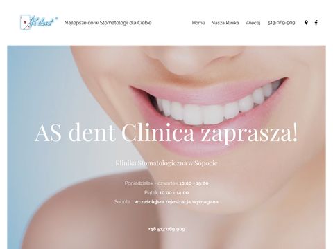 AD Dent wybielanie zębów Sopot