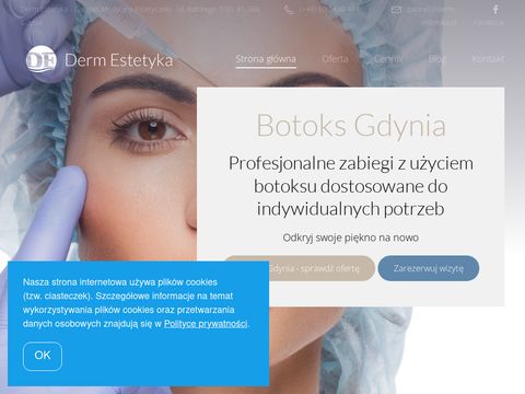 Botoksgdynia.pl Derm Estetyka medycyna estetyczna