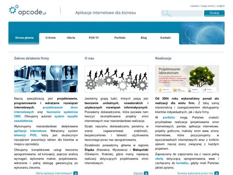 Opcode.pl - tworzenie stron Imielin