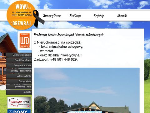 Drewraj.pl - domy z drewna
