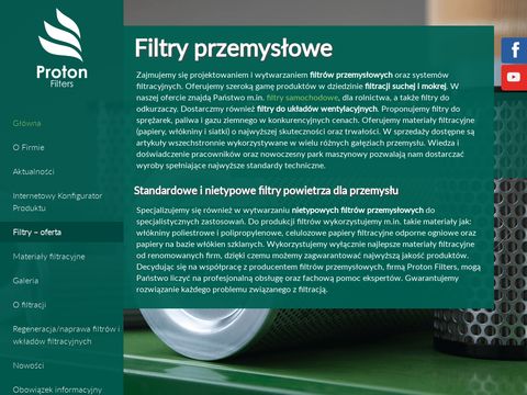 Proton producent filtrów wielkopolska