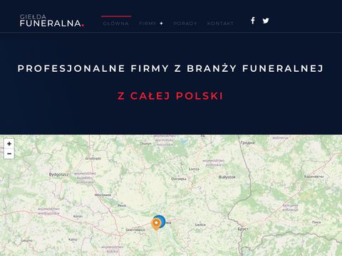 Gieldafuneralna.pl portal pogrzebowy