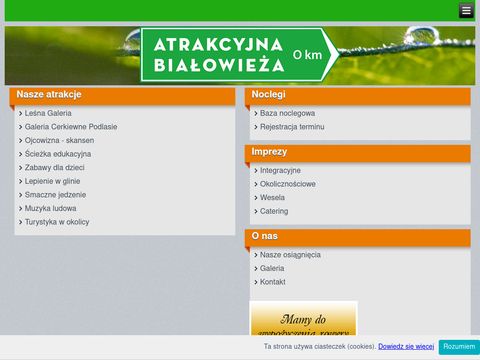 Atrakcyjna-bialowieza.pl noclegi agroturystyka