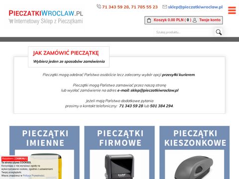 Pieczatkiwroclaw.pl wysokiej jakości pieczątki