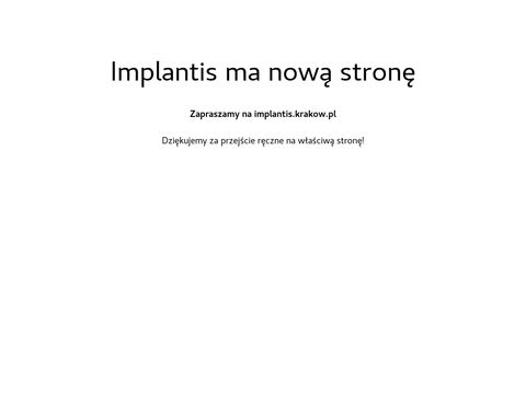 Implantis.com.pl gabinet stomatologiczny
