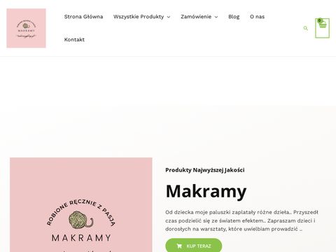 Makramysklep.pl - dekoracje i ozdoby
