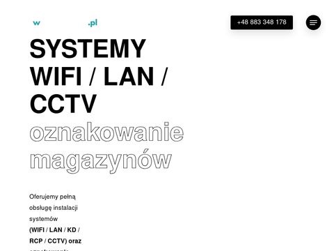 Wifiwmagazynie.pl - oznakowanie magazynów