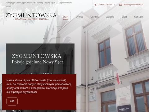 Zygmuntowska.pl - pokoje gościnne