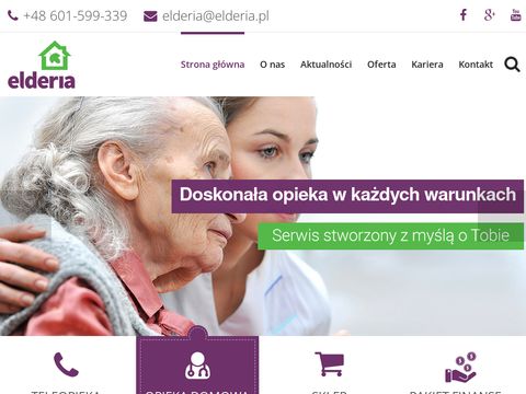 Elderia.pl - opieka osoby starszej