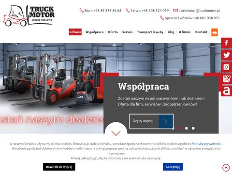 Truck Motor Bis Wózki widłowe Ewaryst Olsztyn