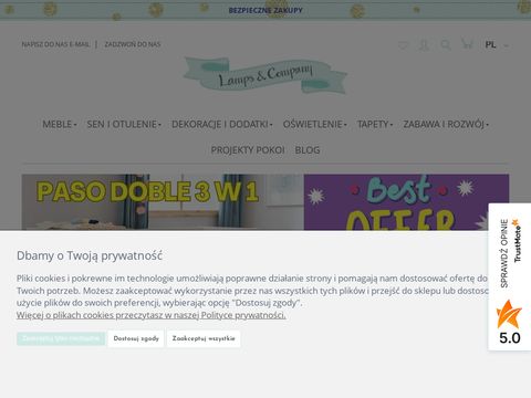 Lampsandco.pl oświetlenie i design dla dzieci