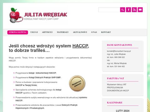 Konsultant-haccp.pl dokumentacja HACCP
