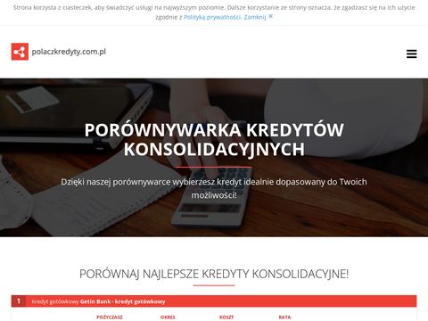 Polaczkredyty.com.pl konsolidacyjny