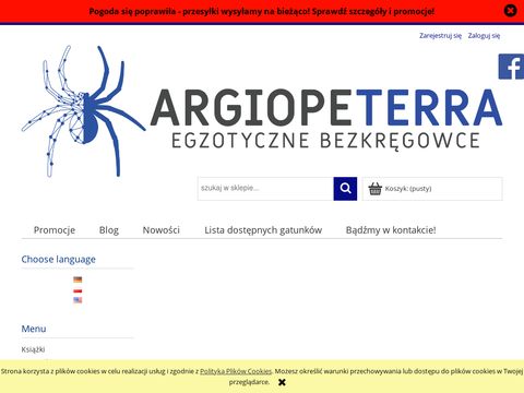 Argiopeterra.pl sklep terrarystyczny