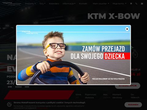 Motoprezent.pl - pomysł na prezent dla chłopaka