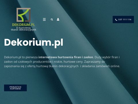 Dekorium.pl - zasłony szerokość 300cm