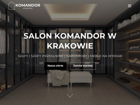 Komandor-Krakow.pl - szafy przesuwne garderoby