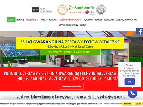 Sunbenefit.pl panele fotowoltaiczne Bielsko-Biała