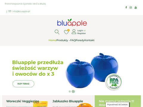 Bluapple.pl zachowaj świeżość jedzenia