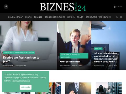 Biznesnews24.pl ranking kancelarii frankowiczów
