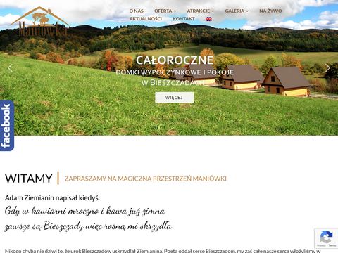 Maniowka.com - domki, noclegi w Bieszczadach