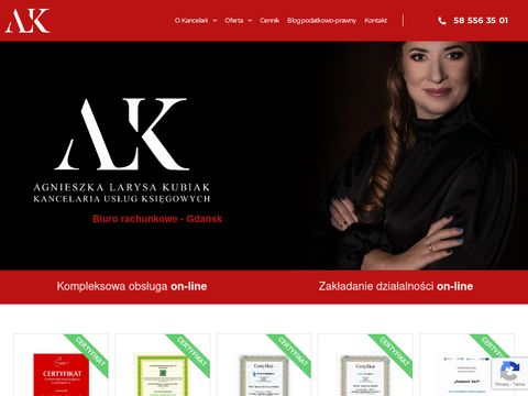 Kancelaria-kubiak.pl księgowość w spółce Gdańsk
