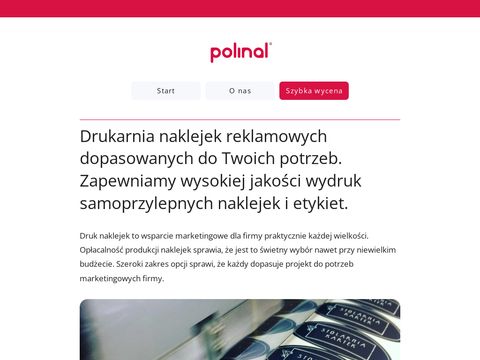 Polinal.eu producent naklejek