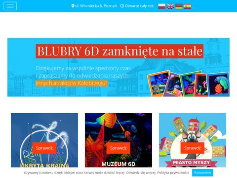 Blubry6d.pl - urodziny dla dzieci Poznań