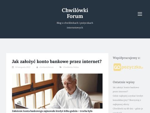 Chwilowki-forum.pl o pożyczkach