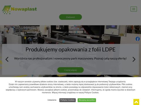 Nowaplast producent folii LDPE Kłodzko