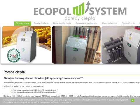 Ecopol-system.pl pompy ciepła producent i dostawca