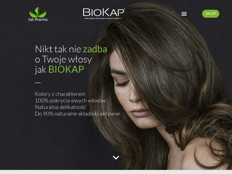 Biokap.pl naturalna farba do włosów