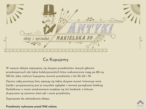 Antykibydgoszcz.com skup antyków w Bydgoszczy