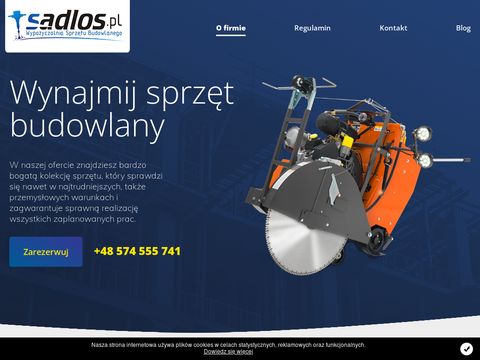 Sadlos.pl - wypożyczalnia sprzętu