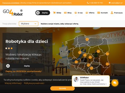 Go4robot.pl zajęcia komputerowe dla dzieci
