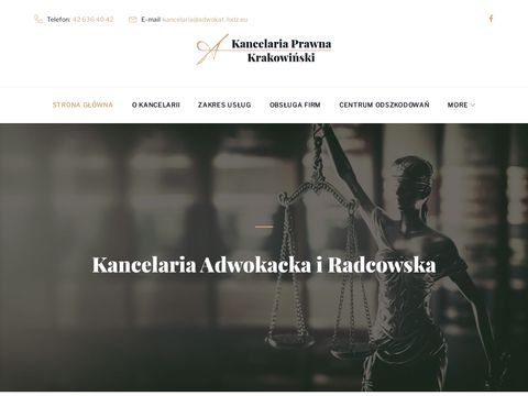 Adwokat Maciej Krakowiński Łódź
