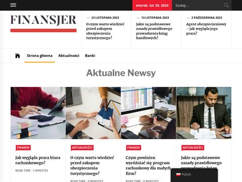 Finansjer.com.pl niezależny serwis finansowy