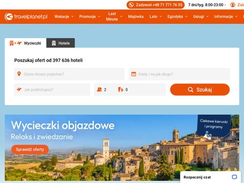 Travelplanet.pl oferty last minute w