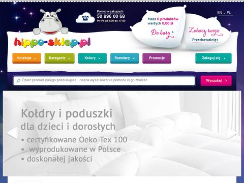 KamKryst.pl - pościel, kołdry, poduszki