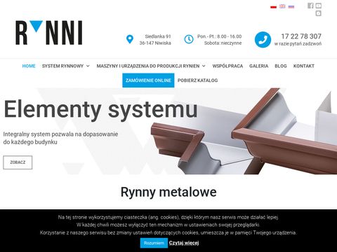 Rynni.pl rynny ciągłe