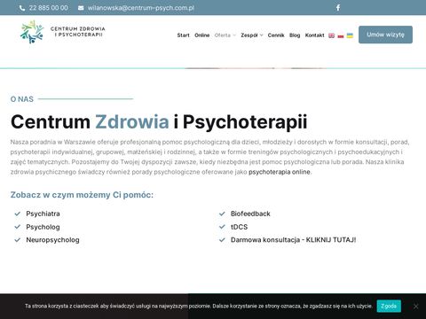 Centrum-psych.pl - psychiatra Warszawa