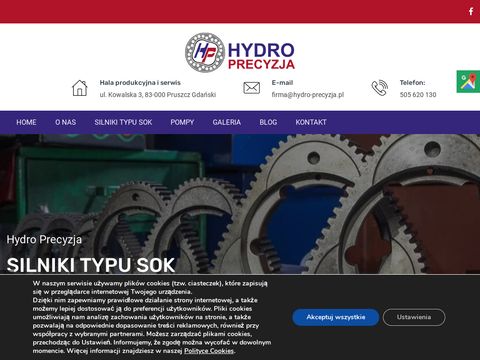 Hydro-precyzja.pl silniki hydrauliczne
