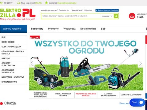 Elektrozilla.pl internetowy sklep narzędziowy