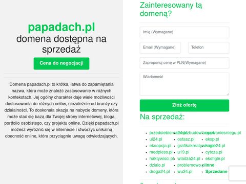 Papadach.pl dekarz Warszawa