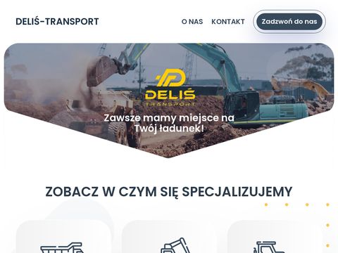 Delis-transport.pl materiałów