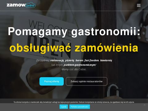 Zamow.online - dla gastronomii