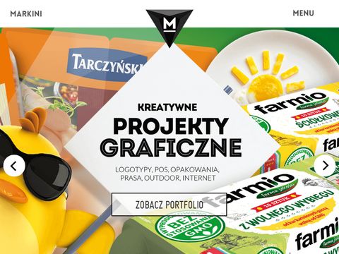 Markini.com.pl reklama zewnętrzna Łódź